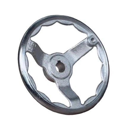 Чугунено ръчно колело с резба