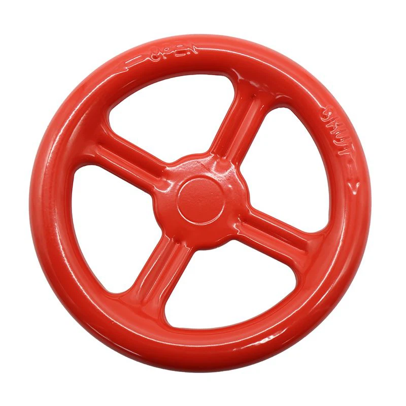 Щампован шибър с ръчно колело